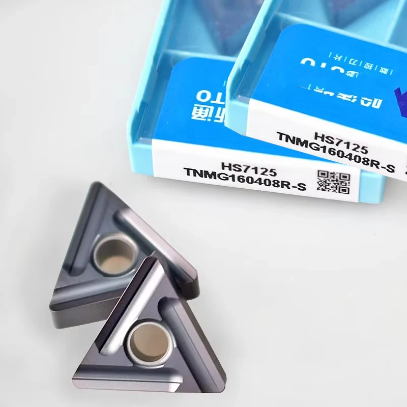 

Original HARDSTONE TNMG160404R-S TNMG160408R-S TNMG160404L-S TNMG160408L-S HS7125 HS7225 CNC Turning Tools Carbide Inserts