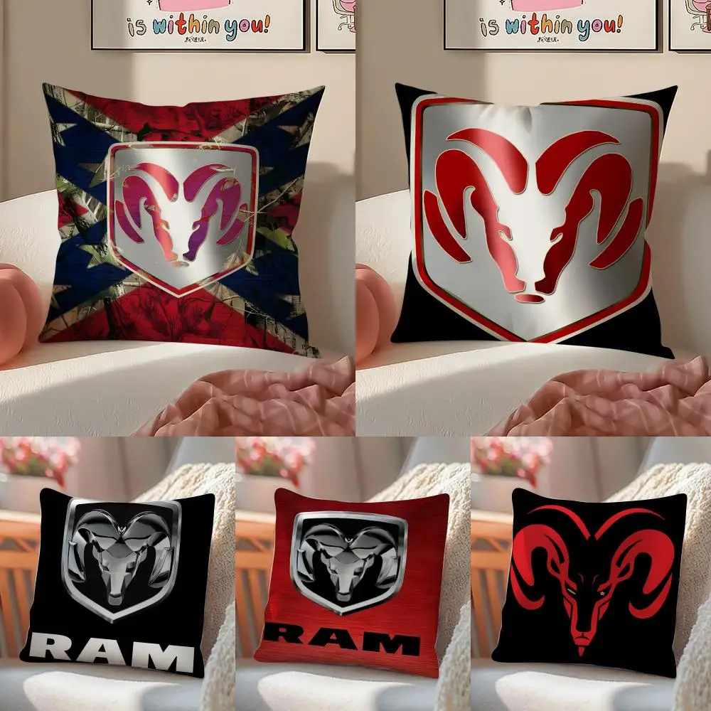 High Performance American Design Style D-Dodge Cushion Cover Silky elegant Comfort Sofa Bed Invisible zipper Beach pillowcase