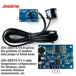 JSN-SR04T JSN SR04T 3.3 Waterproof Ultrasonic Module Water Proof Integrated Distance Measuring Transducer Sensor for Arduino