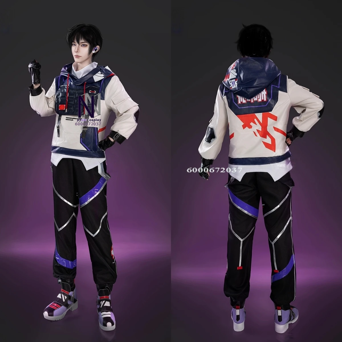 

Game VALORANT Cosplay Costume Anime Iso High Quality Role Playing Fashion Uniform for Men Adult Comic Con Halloween Party Suits
