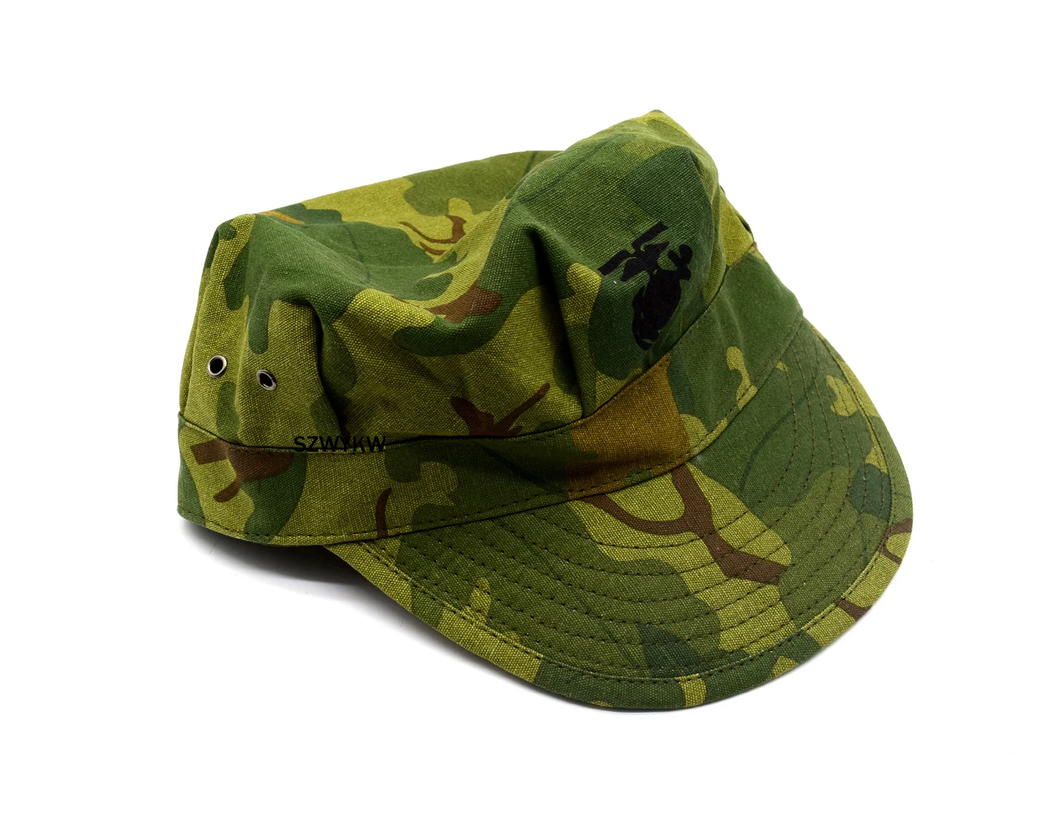 Replica WWII WW2 US USMC PACIFIC CAMOUFLAGE MARINE CORPS CAP HAT