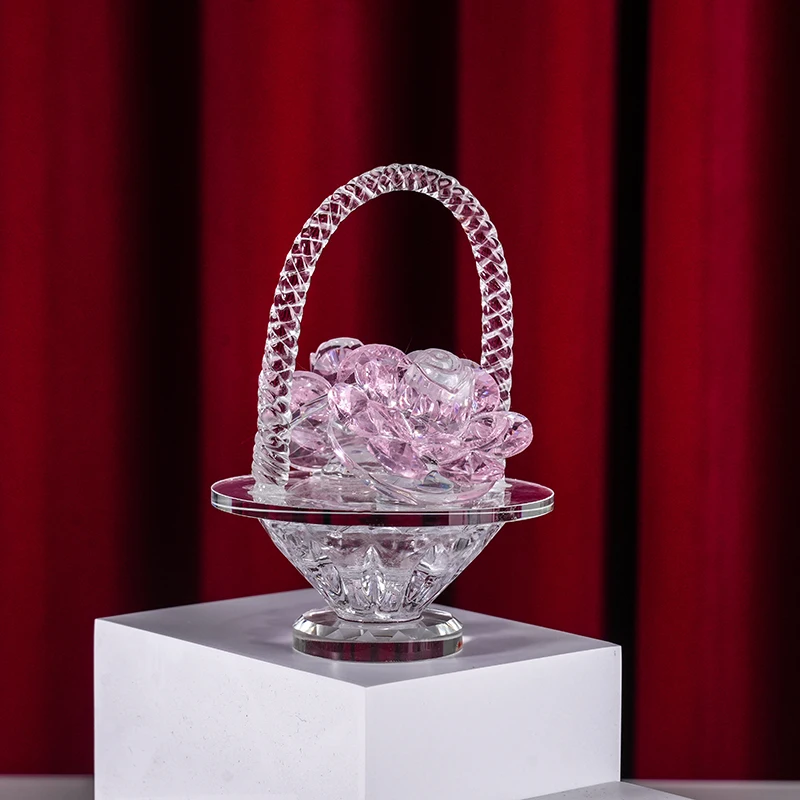 Popular Small Crystal Flower Wedding Thank You Guests For The Gift Back