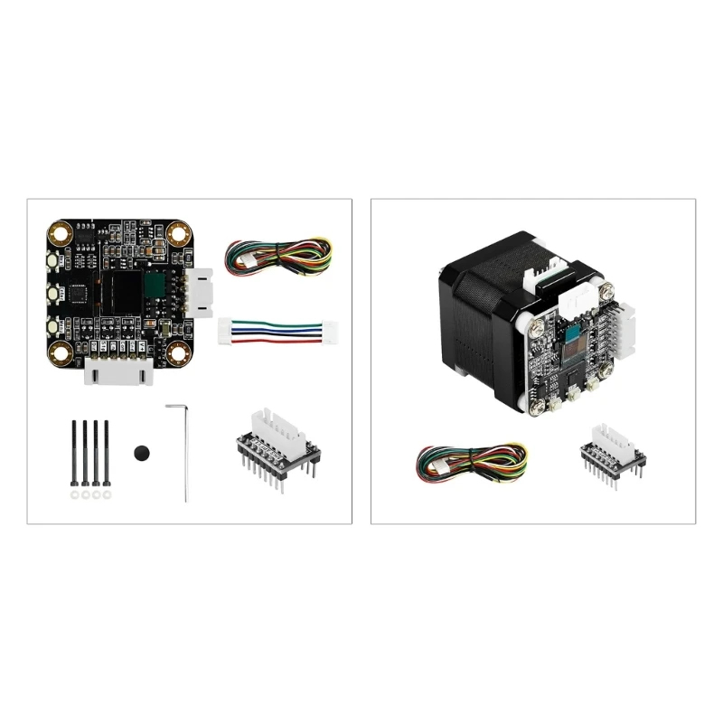 

MKS SERVO42C 42 Closed-Loop Stepper Motor Driver Nema17 Motor Driver Kit 3D Printer PCBA OLED Cnc-Part Drop Shipping