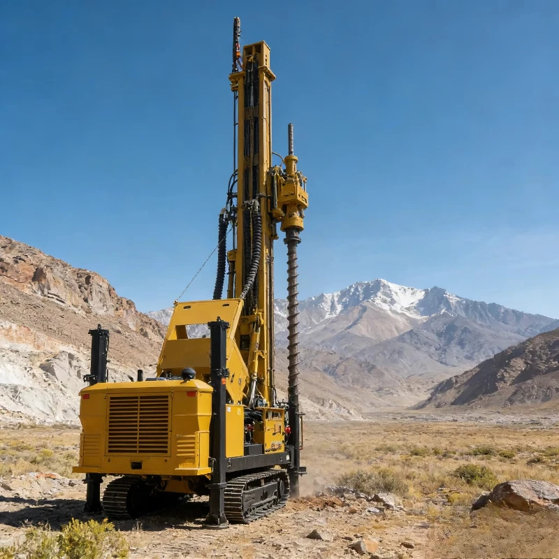 300m Deep Mineral Exploration Drill Tuoxing KPC-300 Crawler Mounted Reverse Circulation Drilling Rig