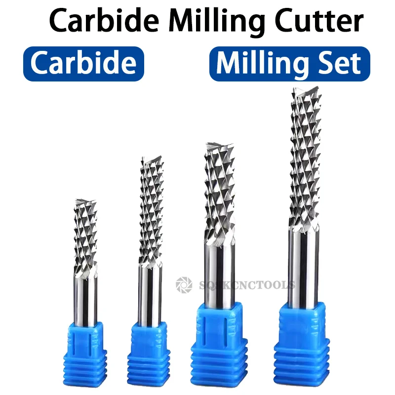 LIYU Solid Carbide Corn End mill Milling Cutter Bits D0.8 1.0 1.6 1.8  2.4 3.1 PCB End Mill CNC Cutting Milling Tools