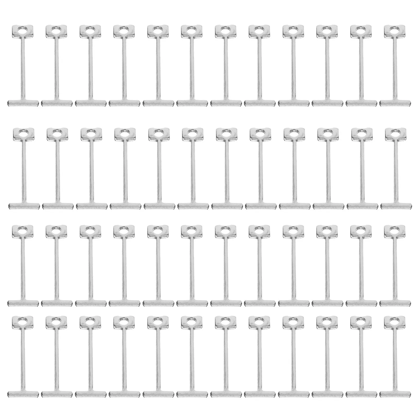 

100Pcs Sturdy Metal Tile Leveling Needles Ceramic Tile Spacers for Living Room Kitchen Balcony Floor Wall Leveling Tool Spacer