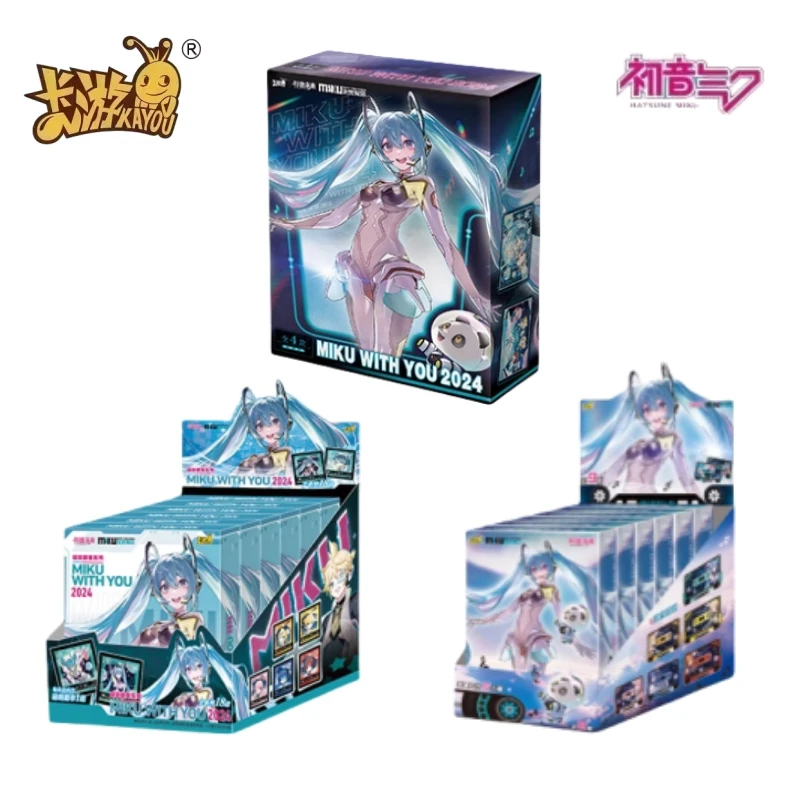 

KAYOU Hatsune Miku Collectible Cards Concert Series Youth Symphony Peripheral Anime Collection Decoration Toys Children's Gifts