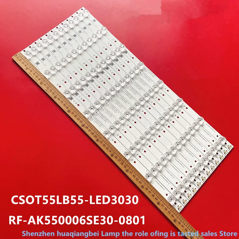 

FOR FOR NEW 55inch Light bar CSOT55LB55-LED3030-V0.5 CSOT55LB_LED3030_V0.5 8LED 55CM 100%NEW LED backlight strip