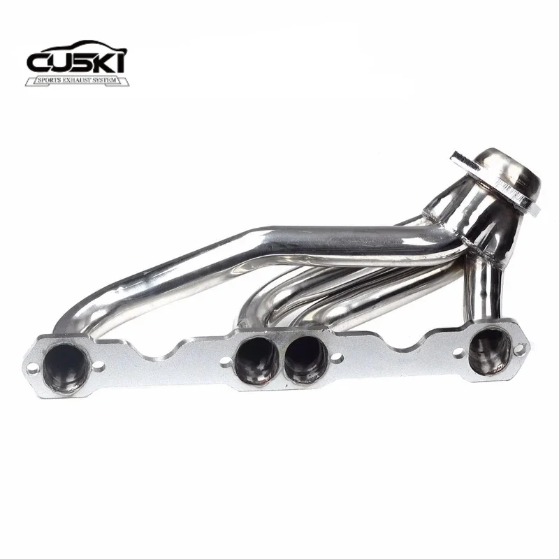 

High Flow Truck Exhaust Headers Pipes For Chevy GMC 5.0L 5.7L 305 350 V8 1988-1997 quality Stainless Steel Exhaust Modification