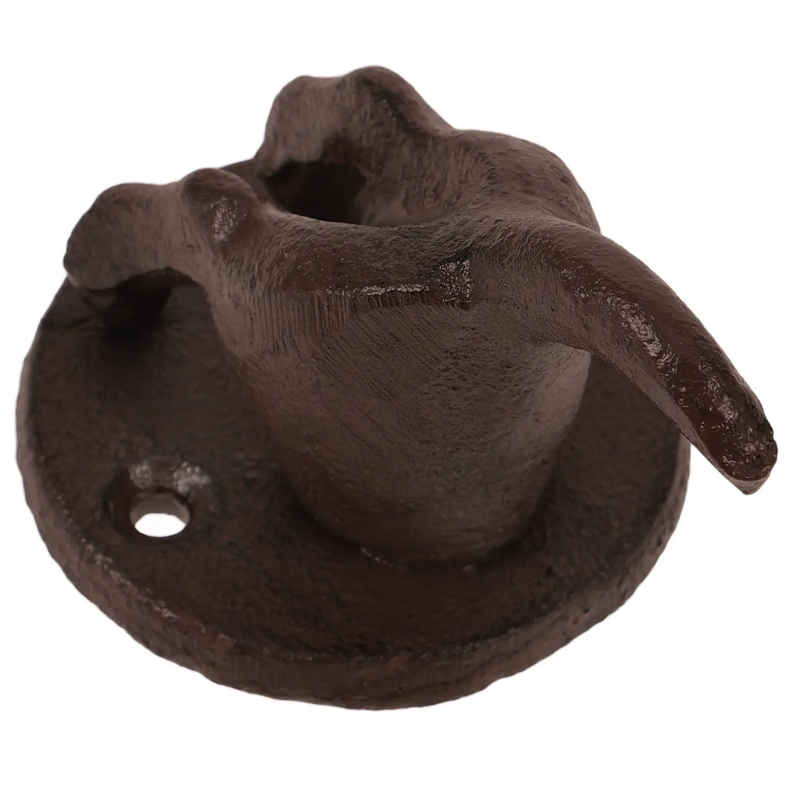 Doggy Butt Cast Iron Wall Coat Hook Vintage Decorative Hook for Hats Bags Keys Creative Wall Mounted Storage Rustic European