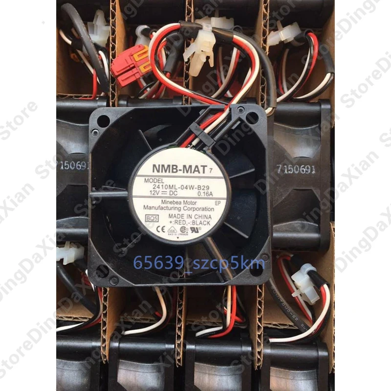 

1 шт. для NMB-MAT 2410ML-04W-B29 | Вентилятор осевой 60×60×25 мм, 12В, 0.16А, 6 см, 4-контактный
