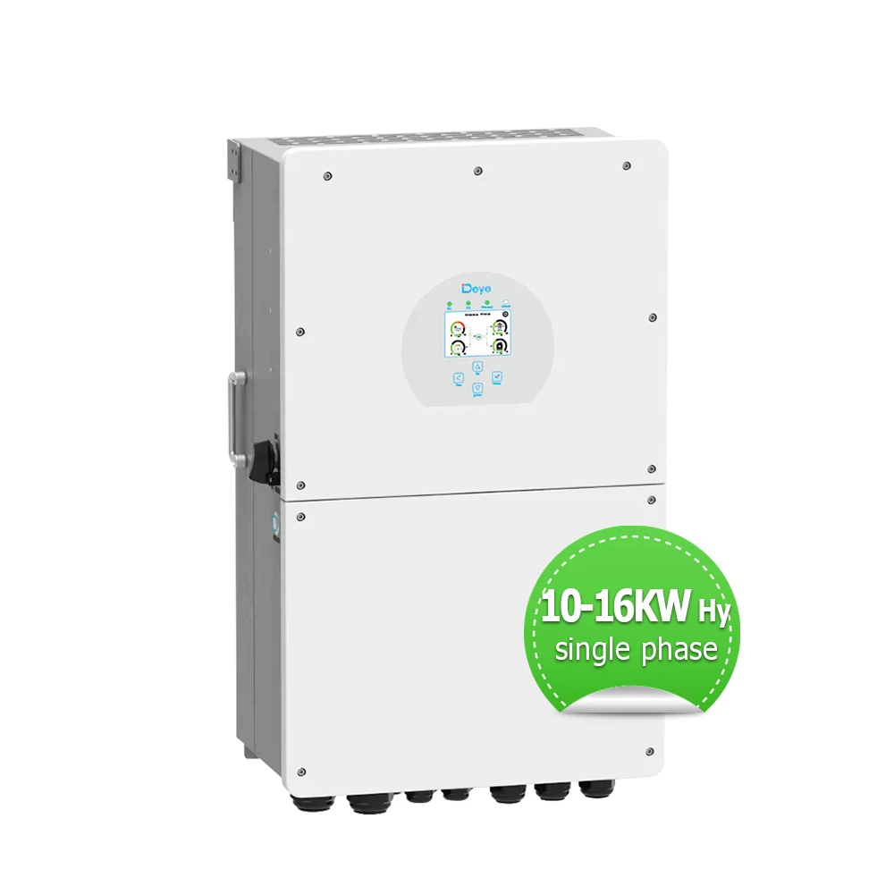 220V 380V Deye Hybrid Inverter 5KW 8KW 10KW Deye Solar Inverter 10KW 12KW 16KW Ukraine Use