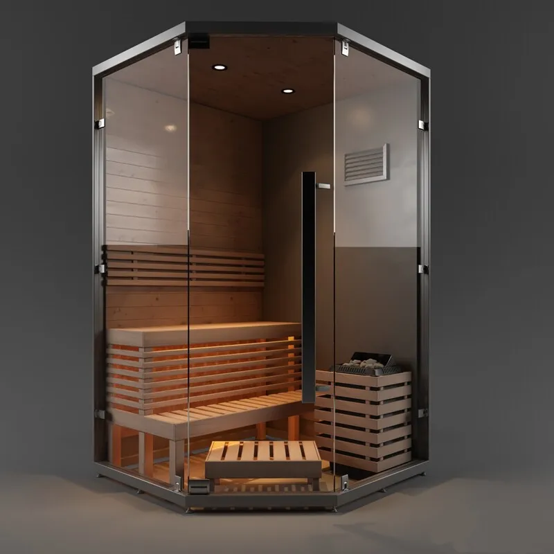 Far infrared graphene steam room sauna room single intelligent outdoor black sweat steam box