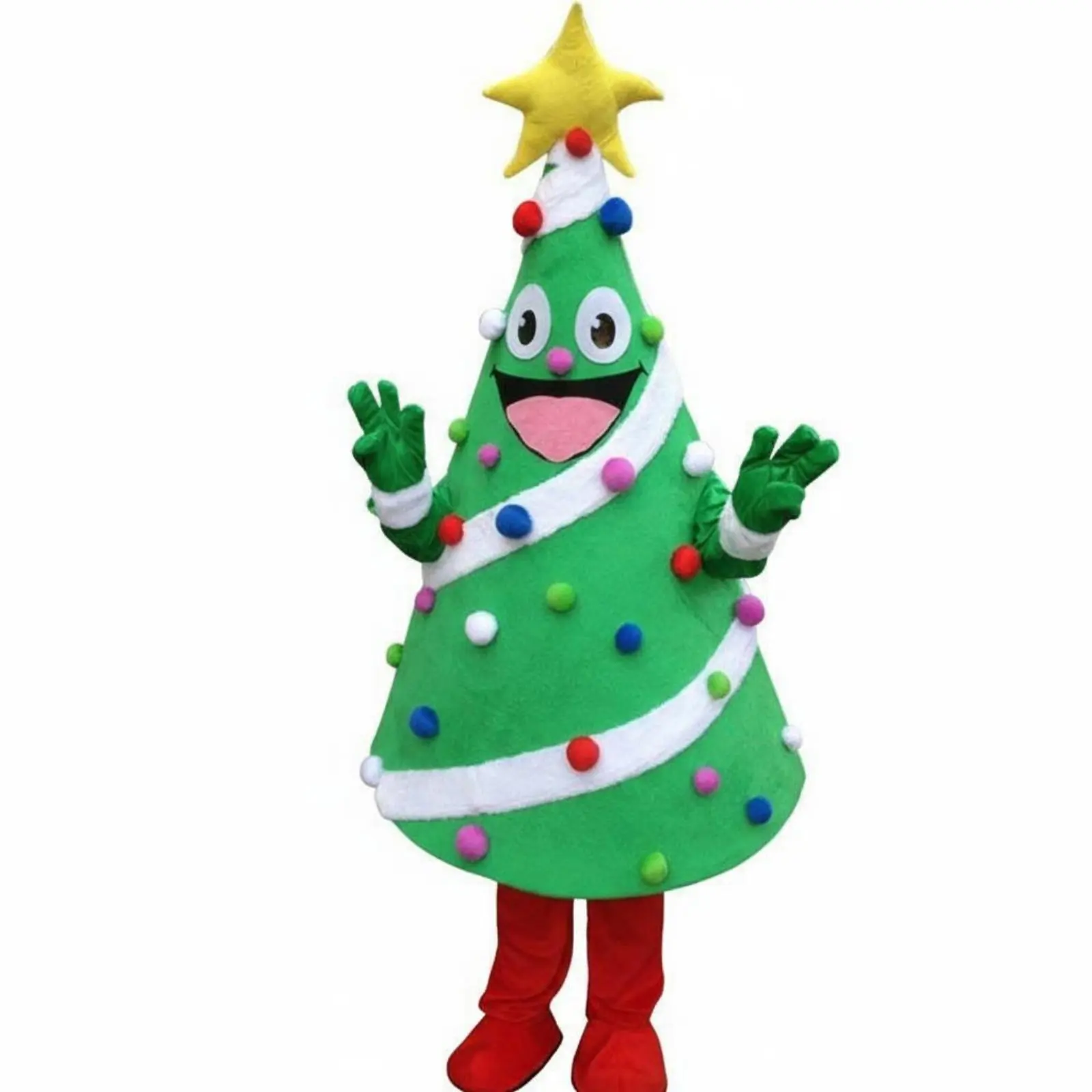 

Рождественский костюм персонажа: яркий и милый дизайн, костюм снеговика, полноразмерный костюм персонажа для взрослых.