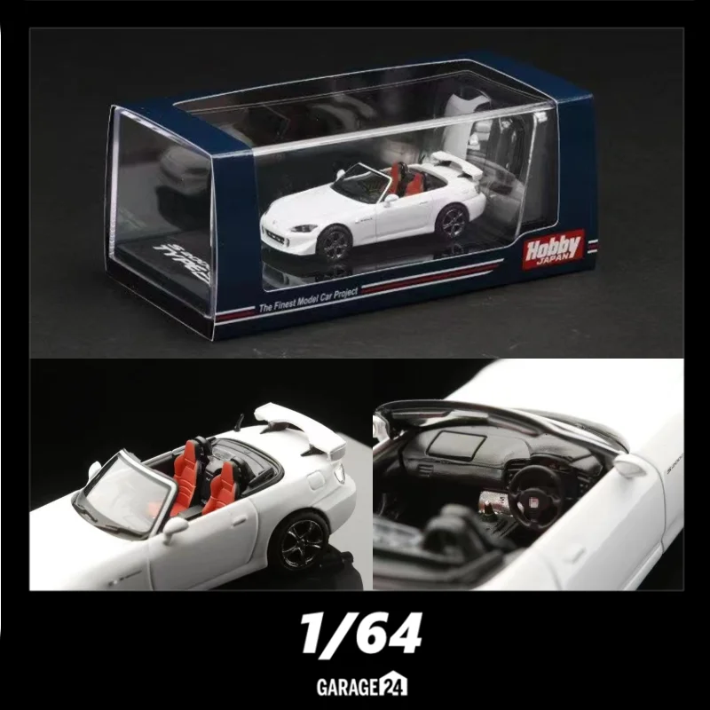 

Hobby Japan 1:64 S2000 AP2 TYPE-S White Alloy Simulation Model Car