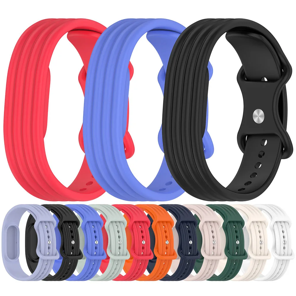 BEHUA Silicone Strap For Fitbit Air Active Smart Bracelet Replacement Watchband For Fitbit Air Active Band with Case Accessories