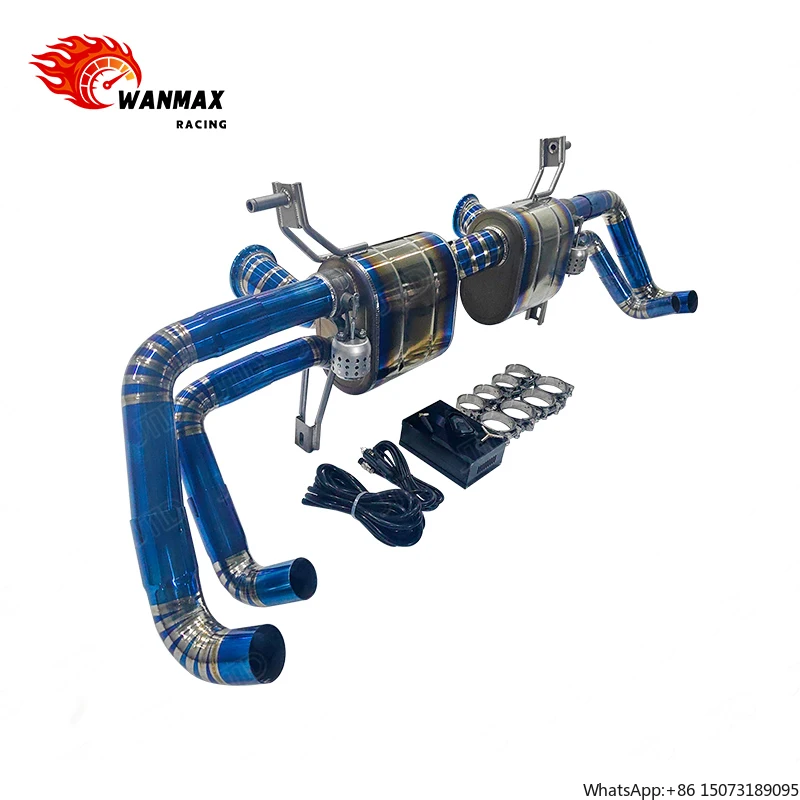 

Performance Titanium Valvetronic Exhaust Catback System for R8 V10 Plus 5.2L Gen2