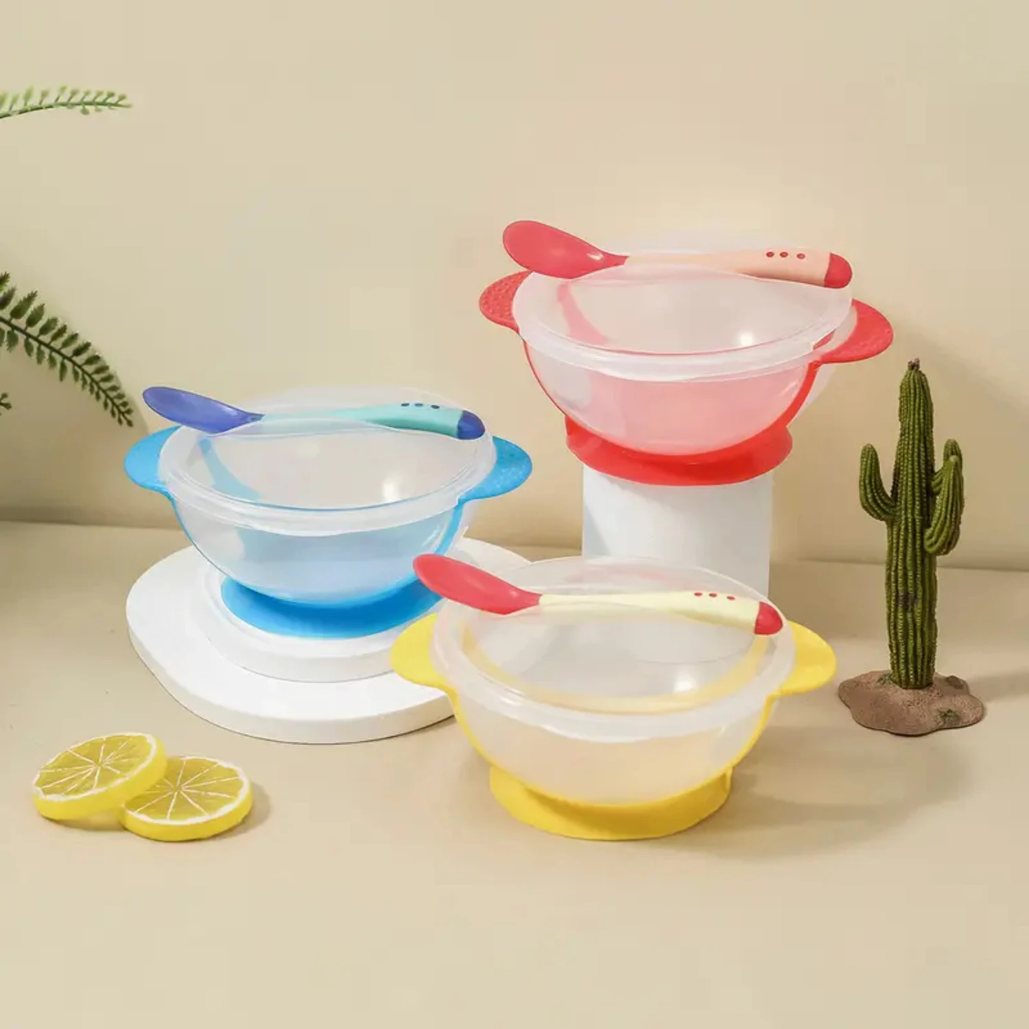 2 Pieces Baby Bowl And Spoon Set