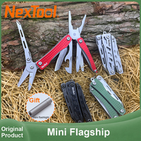 NexTool Mini Flagship 10 In 1 Multitool EDC Keychanin Multi Tool Screwdriver Folding Pliers Portable Outdoor Camping Tools