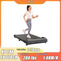 Formill FT21 Flat Walking Treadmill, 2.5HP Motor, 1-6km/h Speed, Anti-Slip Shock Absorption, Mini Treadmill for Home Office
