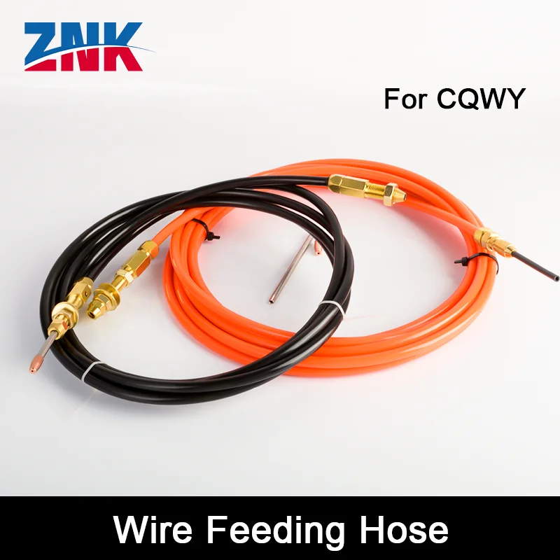 ZNK CQWY Qilin HR Soldadura láser de mano Tubo de alimentación de alambre de grafeno de aluminio con resorte Cable de aluminio de 2,0 mm