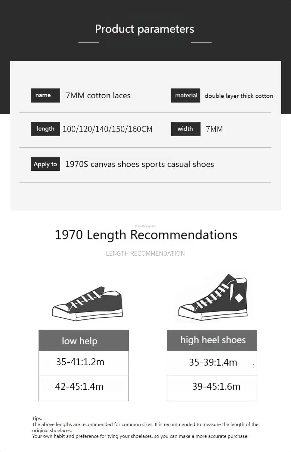Classic Flat Shoelaces Quality Cotton Shoe Laces Durable Solid Shoelaces for Sneakers Canvas Shoes 100/120/140/160CM 1Pair/2Pair