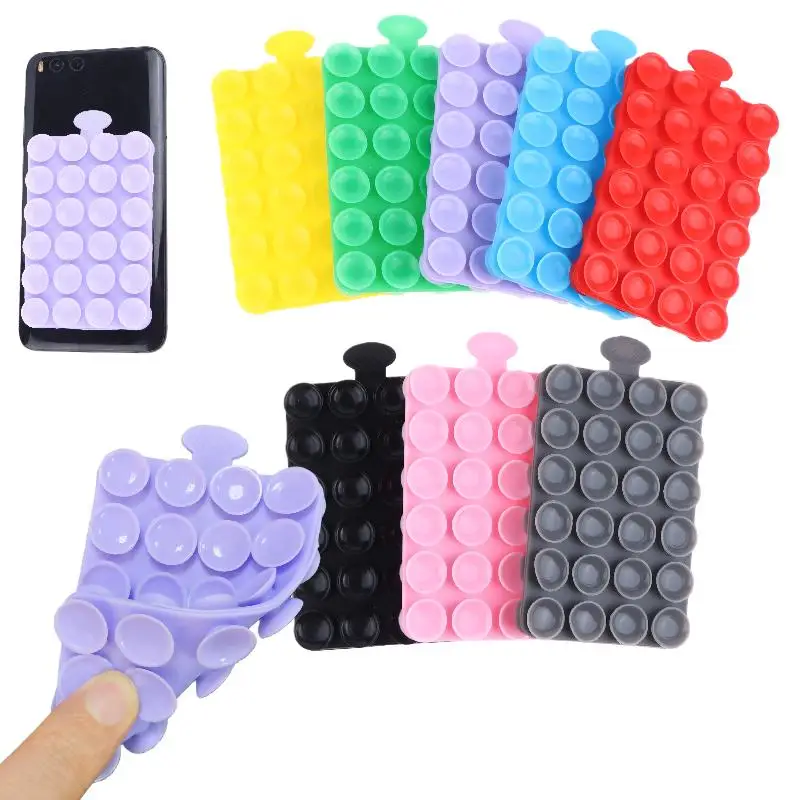 

Новый многофункциональный силиконовый держатель для телефона на стену, 1 шт., с суперпрочной двусторонней присоской, противоскользящий и надежный.