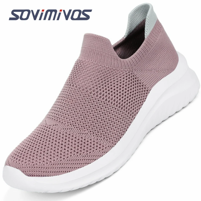 

Outdoor Super Light Women Sneakers Fashion Breathable Running Sport Shoes Quality Slip-on Athletic Footwear 2024 Hot Sale