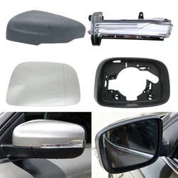 Wing Door Rearview Mirror Lens With Heating Side Frame Cover For Volvo XC60 2014-2017