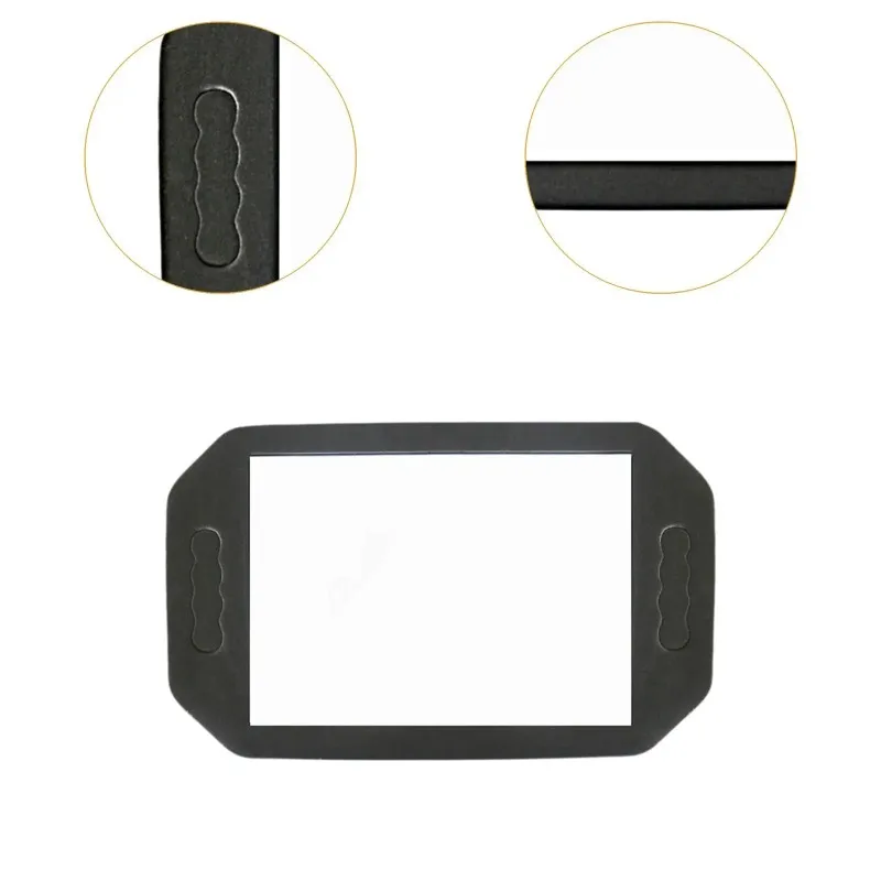 قطعة واحدة من مرآة صالونات التجميل المربعة المثبتة على الحائط مع ظهر إسفنجي مقاوم للصدمات - لتصفيف الشعر والمكياج