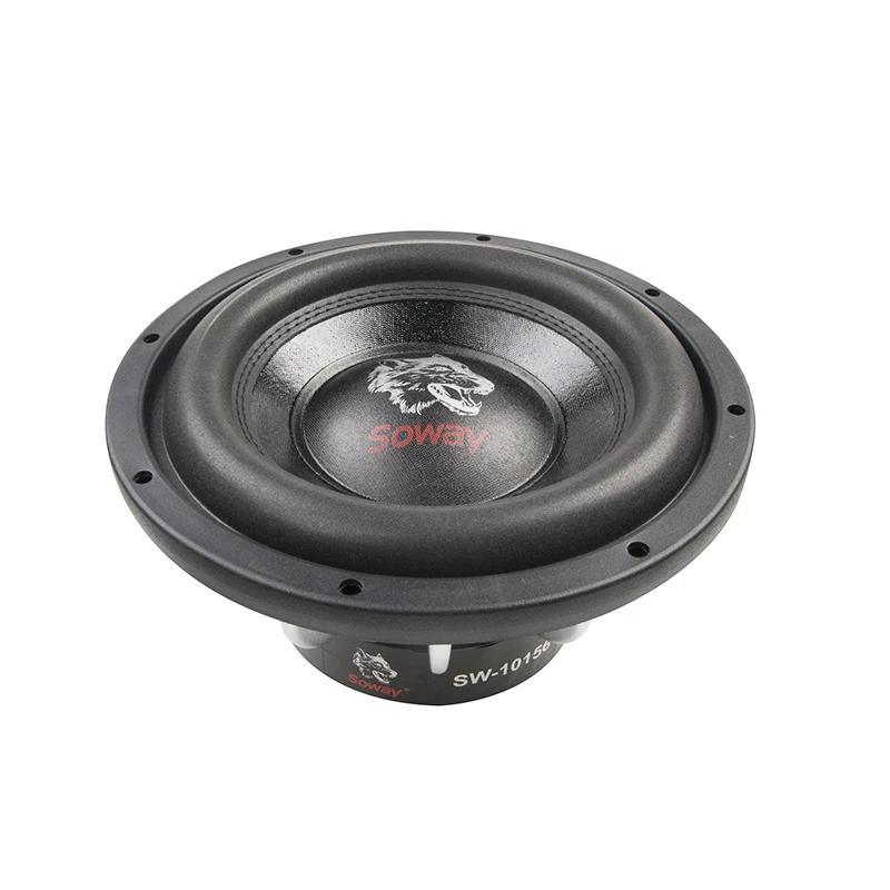 

Hot Sale Products Audiophile 10" Suture Foam Edge Aluminum Frame Bass Car Modified Speakers AG-8F7