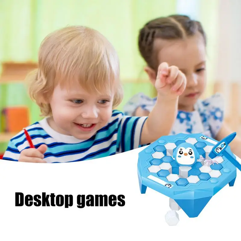 

Penguin Break Ice Board Game Puzzle Toy Game Save Penguin Break Ice Board Game Family Table Puzzle Toy For Kids