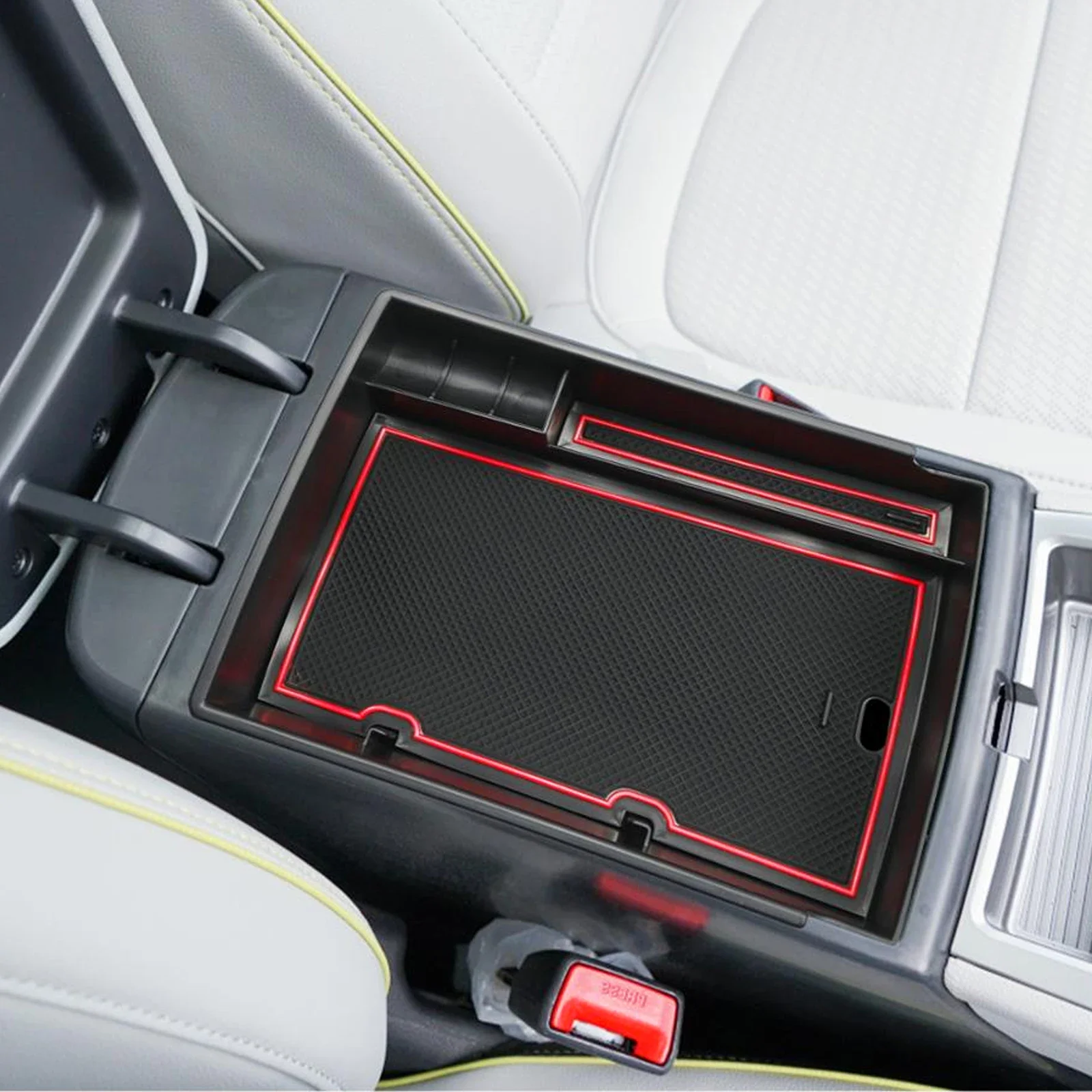 Armrest Storage Box for Hyundai Kona EV Electric 2020 2021 2022 Central Control Storage Box Auto Kona EV Accessories