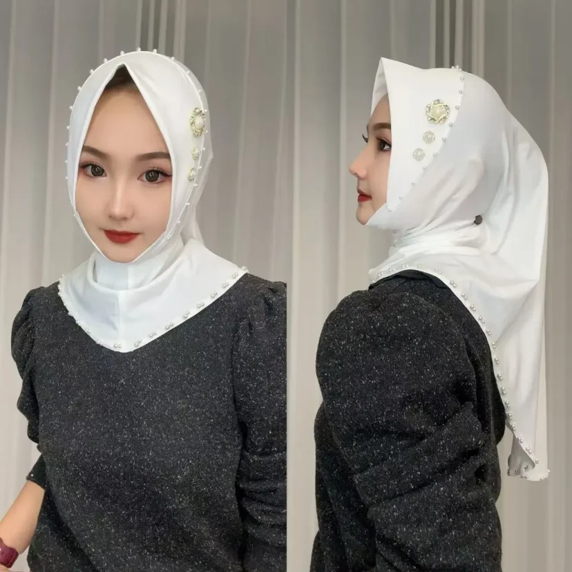 11Colors Arabian Women Convenient Muslim Hijab Instant Cap