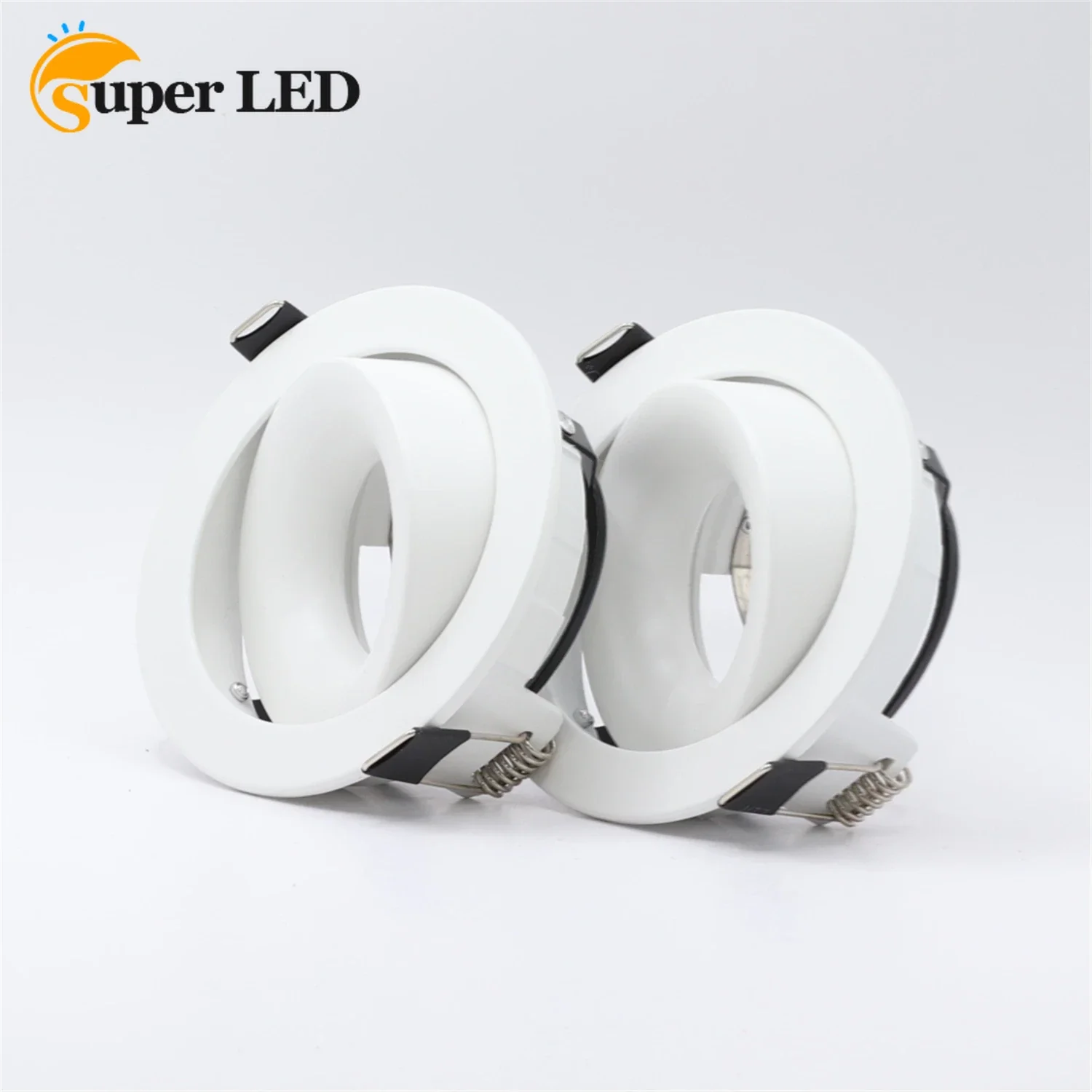 

Recessed Ceiling Mount Downlight Frame Bracket Led Mr16/gu10 Lamp Socket Holder Base Spot Lighting Fitting Fixture