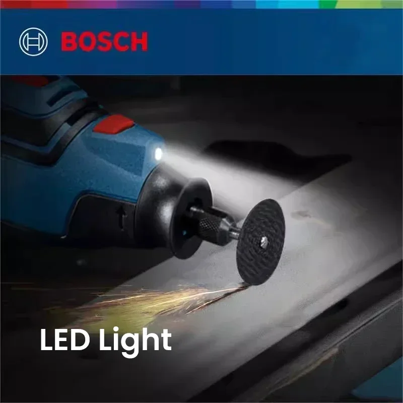 Bosch GRO 12V-35 Handheld Mini Grinder Stable Power Delivery for Handmade Creation and Daily Precision Touch-ups