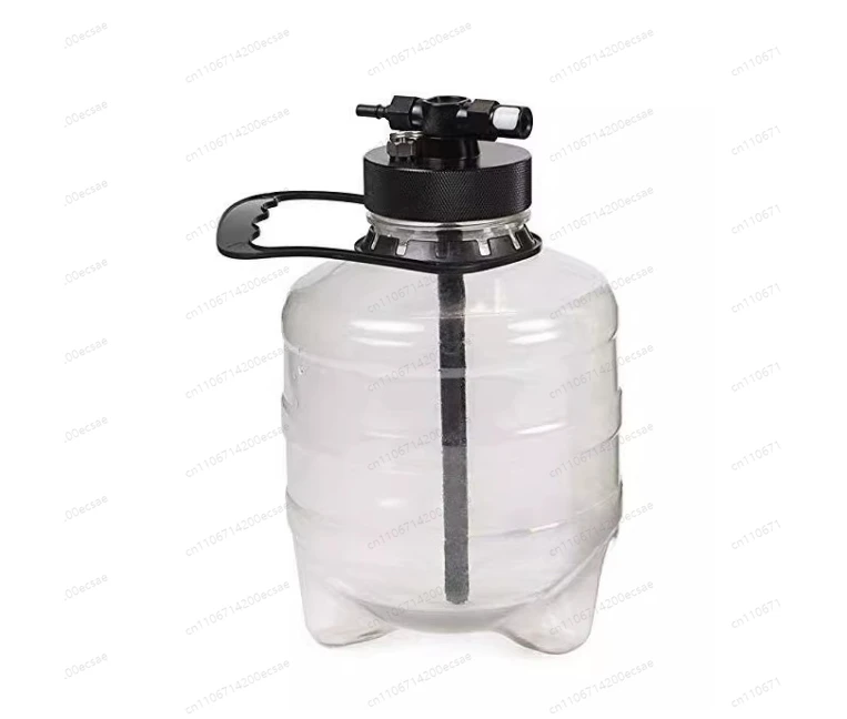 3.8L PET Plastic Thickened Sealed Small Beverage Bottle Ice Bucket with Lid