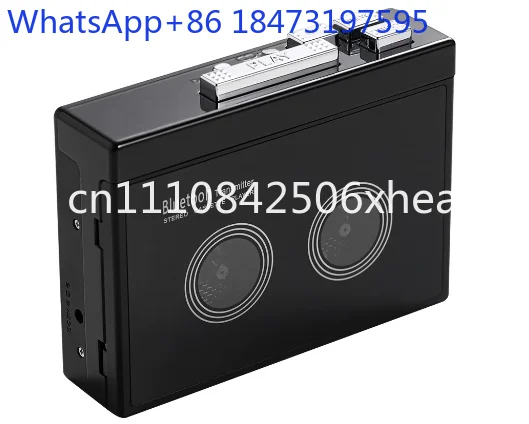 Bluetooth Cassette Player Wireless Retro Tape Walkman with Auto Reverse Stereo Sound