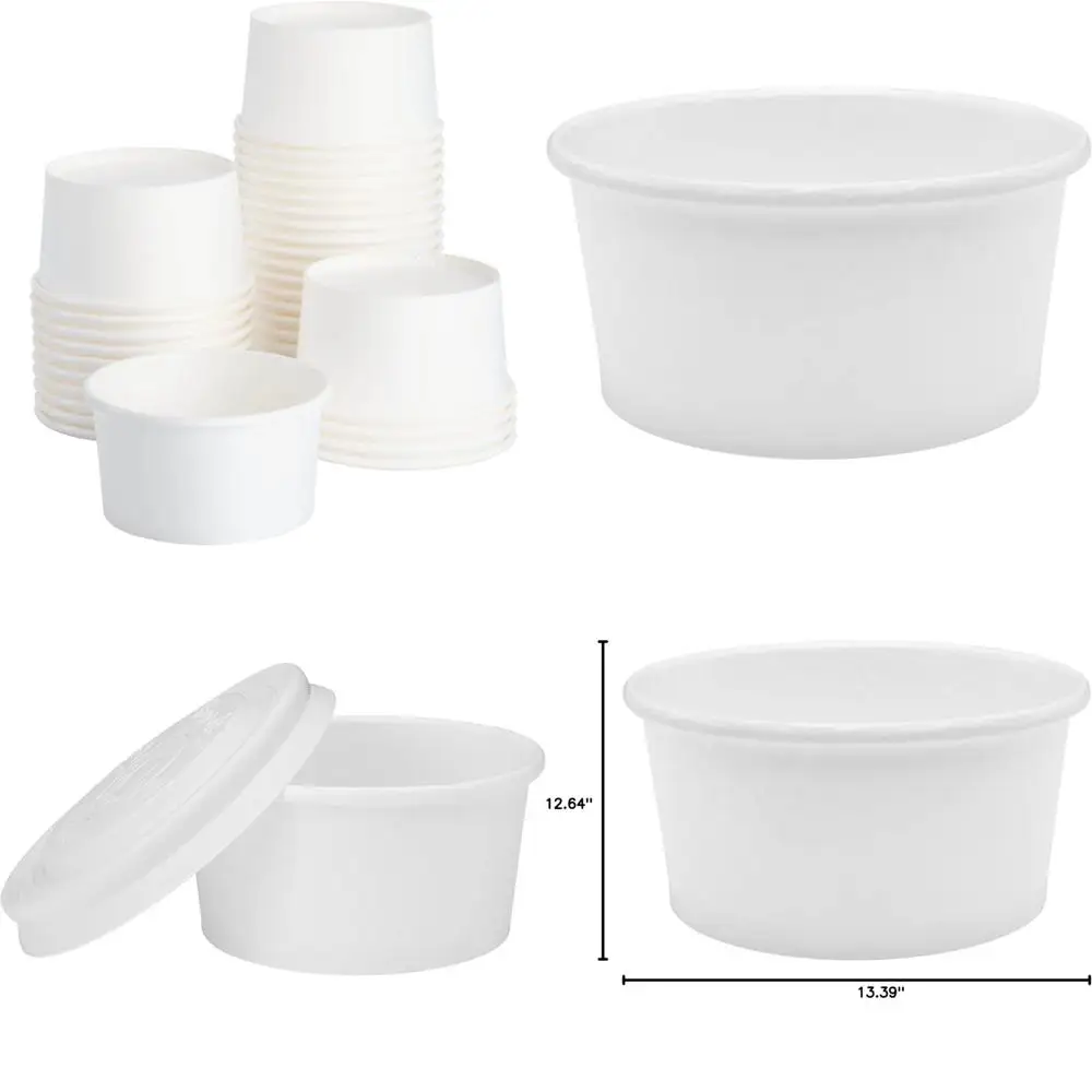 

Eco-Friendly 4 oz Paper Cup White, Earth-Friendly Disposable Portion Cups for Sustainable Use