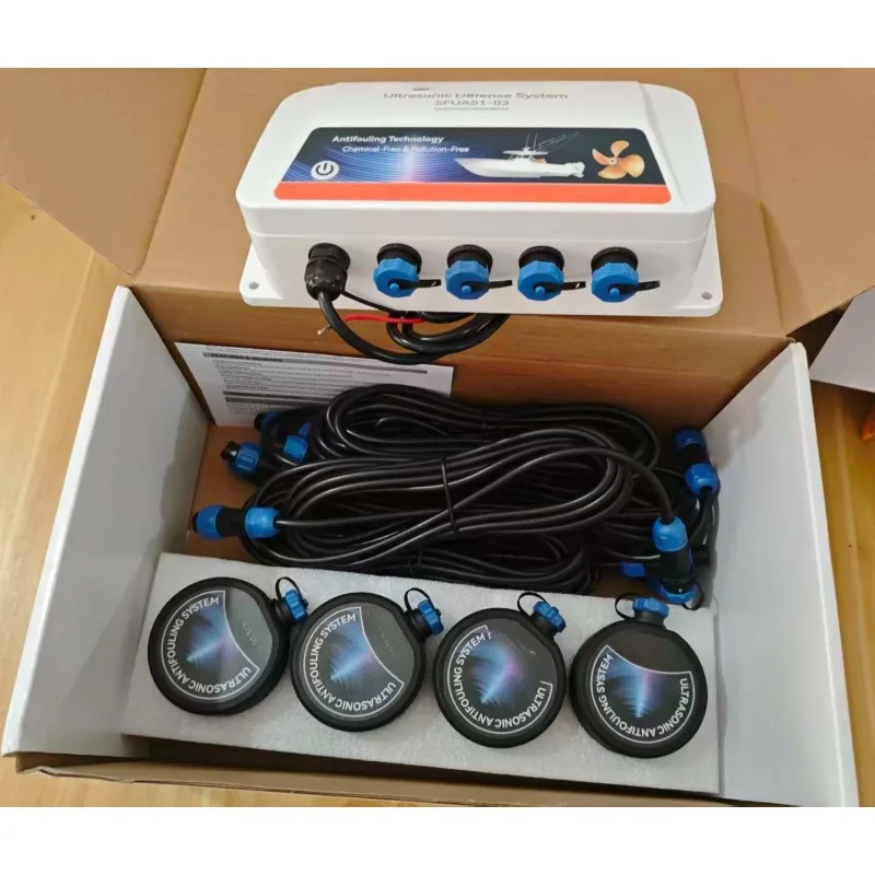 Ultrasonic Vessel Hull Maintenance System Reduce Marine Growth Optimize Energy Consumption Yacht Marine Surface Care Equipment
