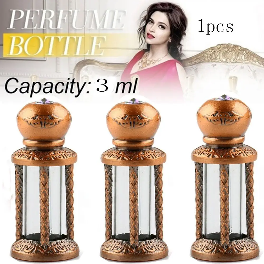 

Lady Gift Vintage Copper Essential Oil Bottle Dropper Bottle Refillable Bottles Perfume Container Empty Bottle Perfume Bottle