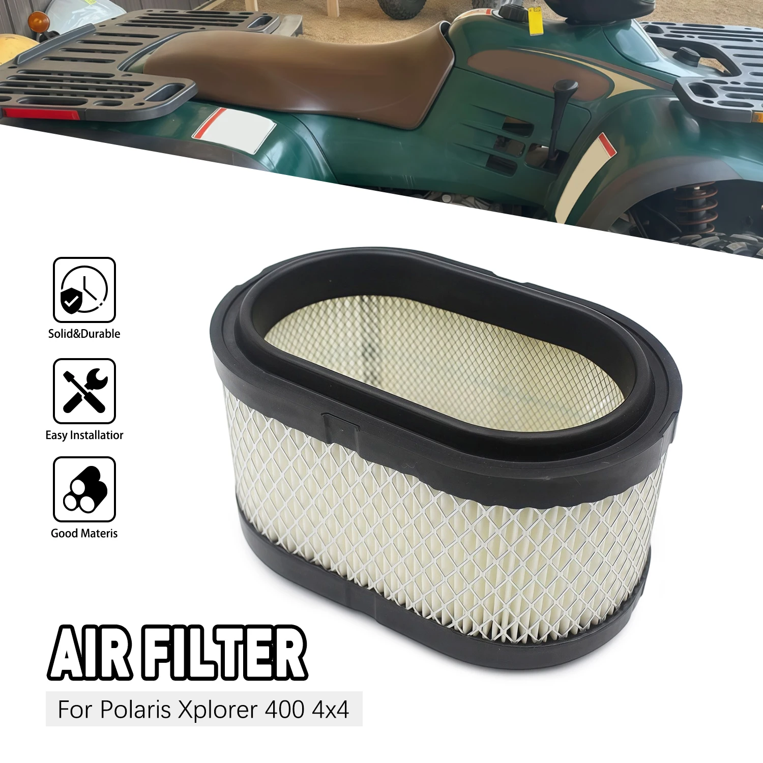 

For Polaris Sport 400 1998 1999 Sport 400L 1997 1998 1999 Motorcycle Part Air Element Filter intake element filter