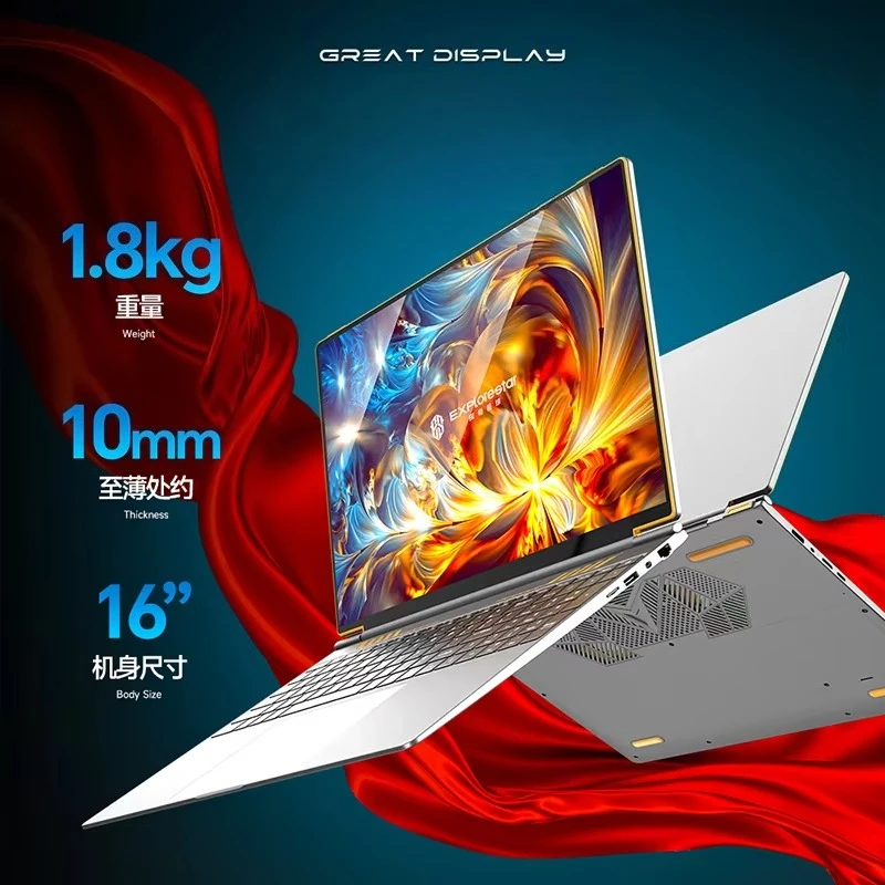 

Portable 15.6 Inch Laptop For Students And Education IPS Panel Double Screen Touch Win11 Notebook Computer