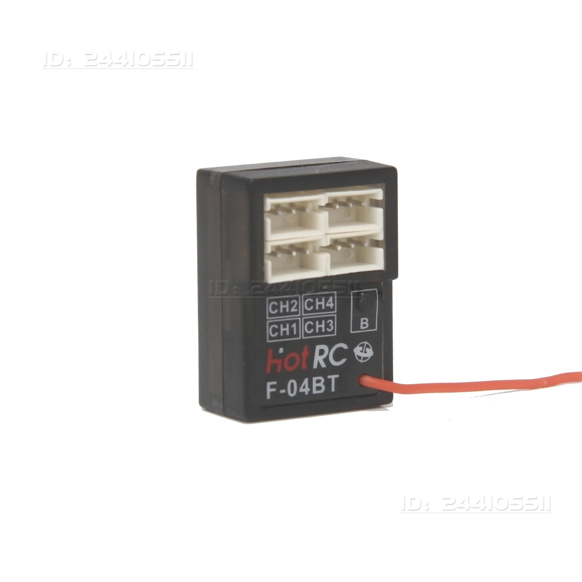 HotRC F04BT 4CH 2.4G Gyro Mini Receiver PWM 4V-9V DC for RC Car Aircraft Tank Ship Boat Toy Part CT-6A HT-8A DS-600 CT-6B CT-8B