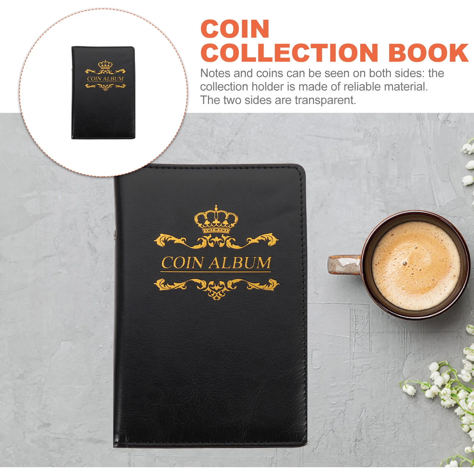 

Book Portable Storage Organizer Commemorative Holder Album Decorative Display Case Collection