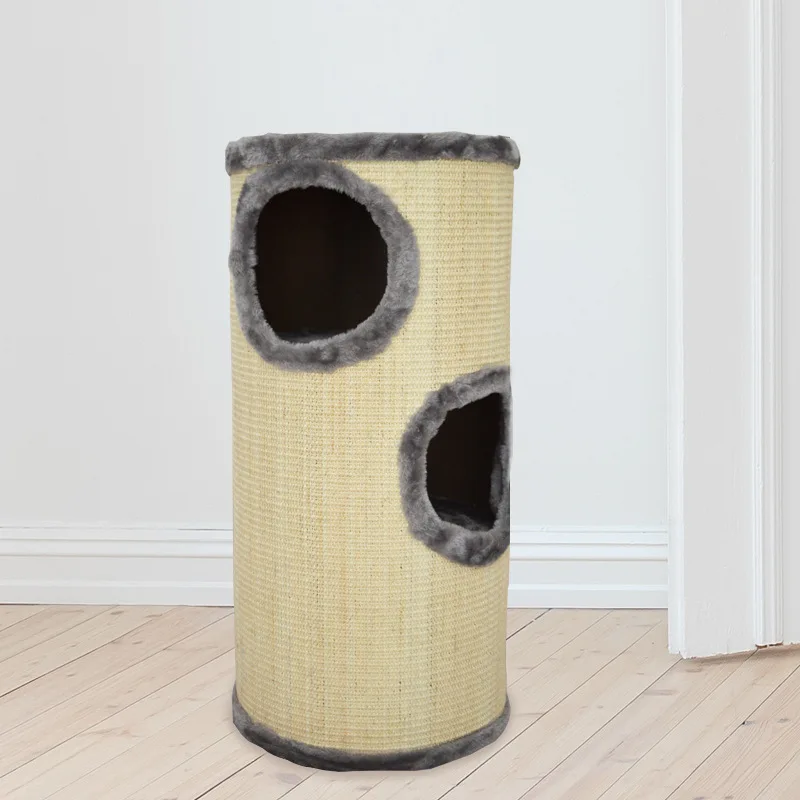 

Fashion Design High Quality Plush Cat Tree For Cats To Play With Cat Climbing Frame