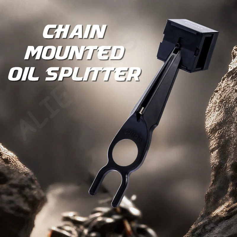 

Revolutionary Motorcycle Chain Lube Apply Tool; Dirt-Free Chain Wax, Cleaner Gear for Motorbikes.