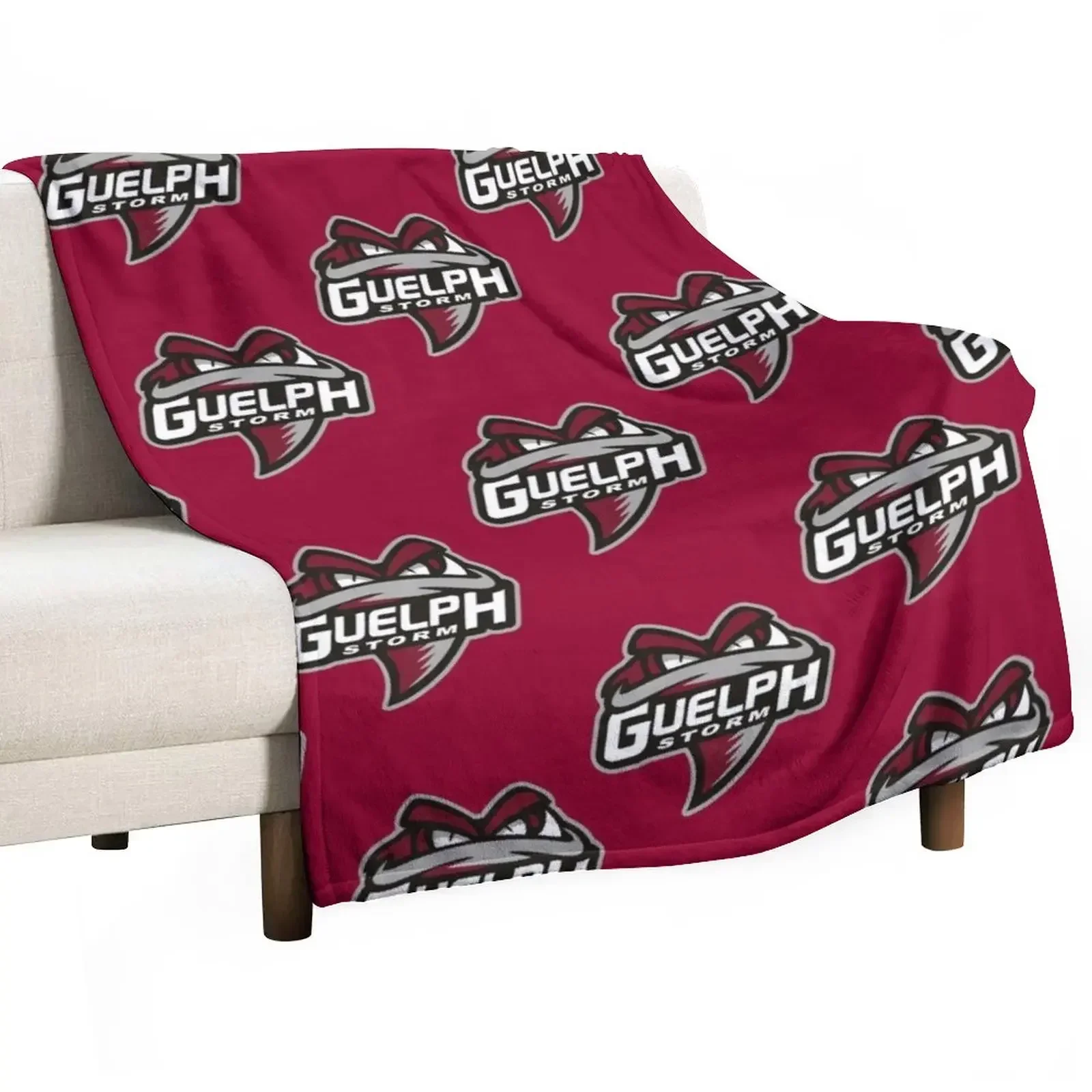 

Guelph Storm Guelph Throw Blanket wednesday Blankets For Bed Thermal Plaid on the sofa Blankets