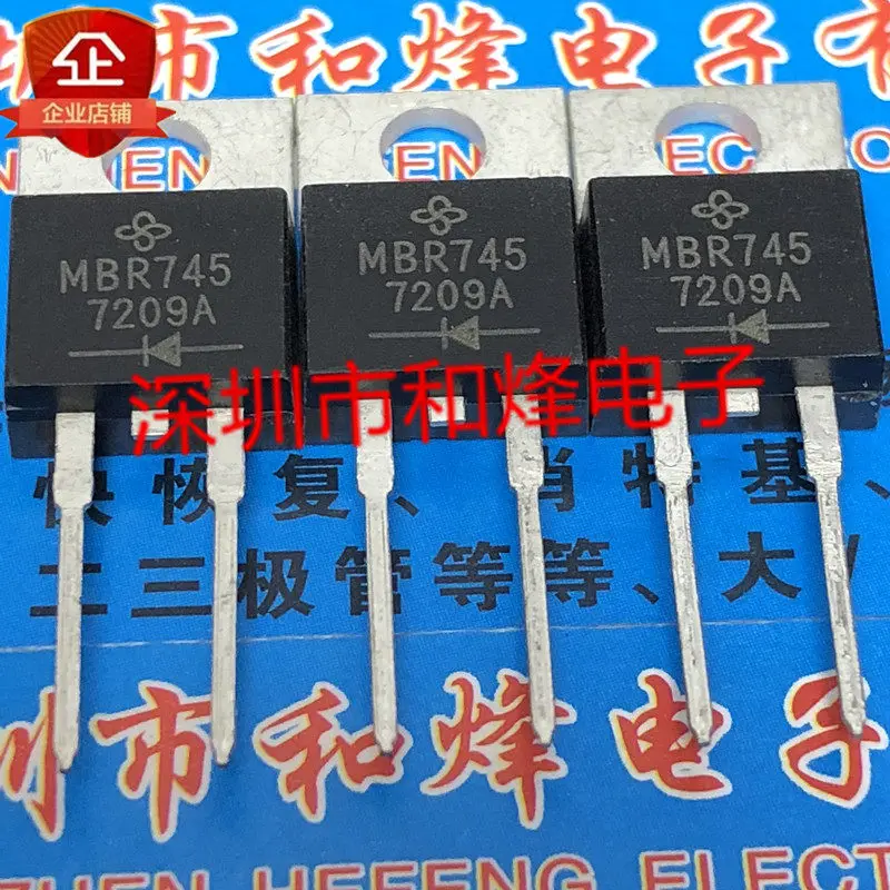 

20 шт./лот MBR745 TO-220 45 В 16 А