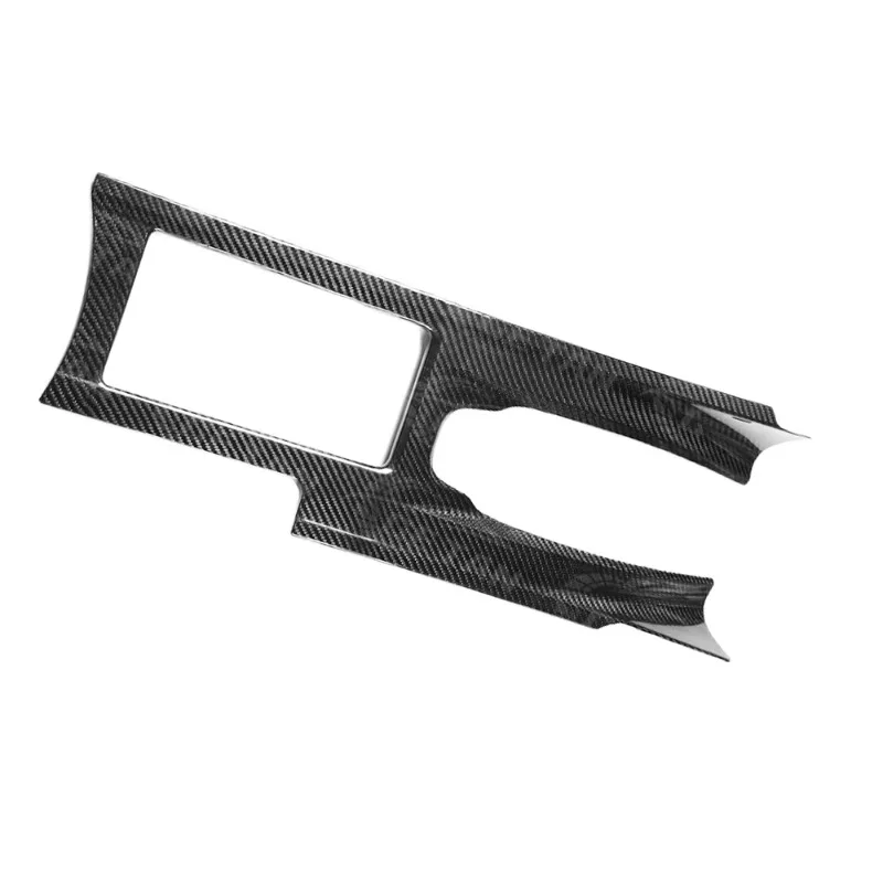Real Carbon Fiber Console Gear Shift Panel Cover Trim for Nissan R35 GT-R GTR